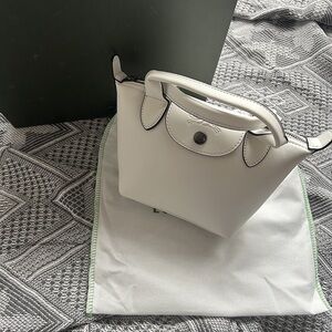 Longchamp Le Pliage Xtra White Tote